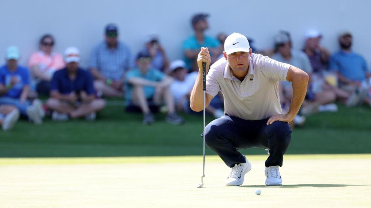 Golfer Scottie Scheffler 